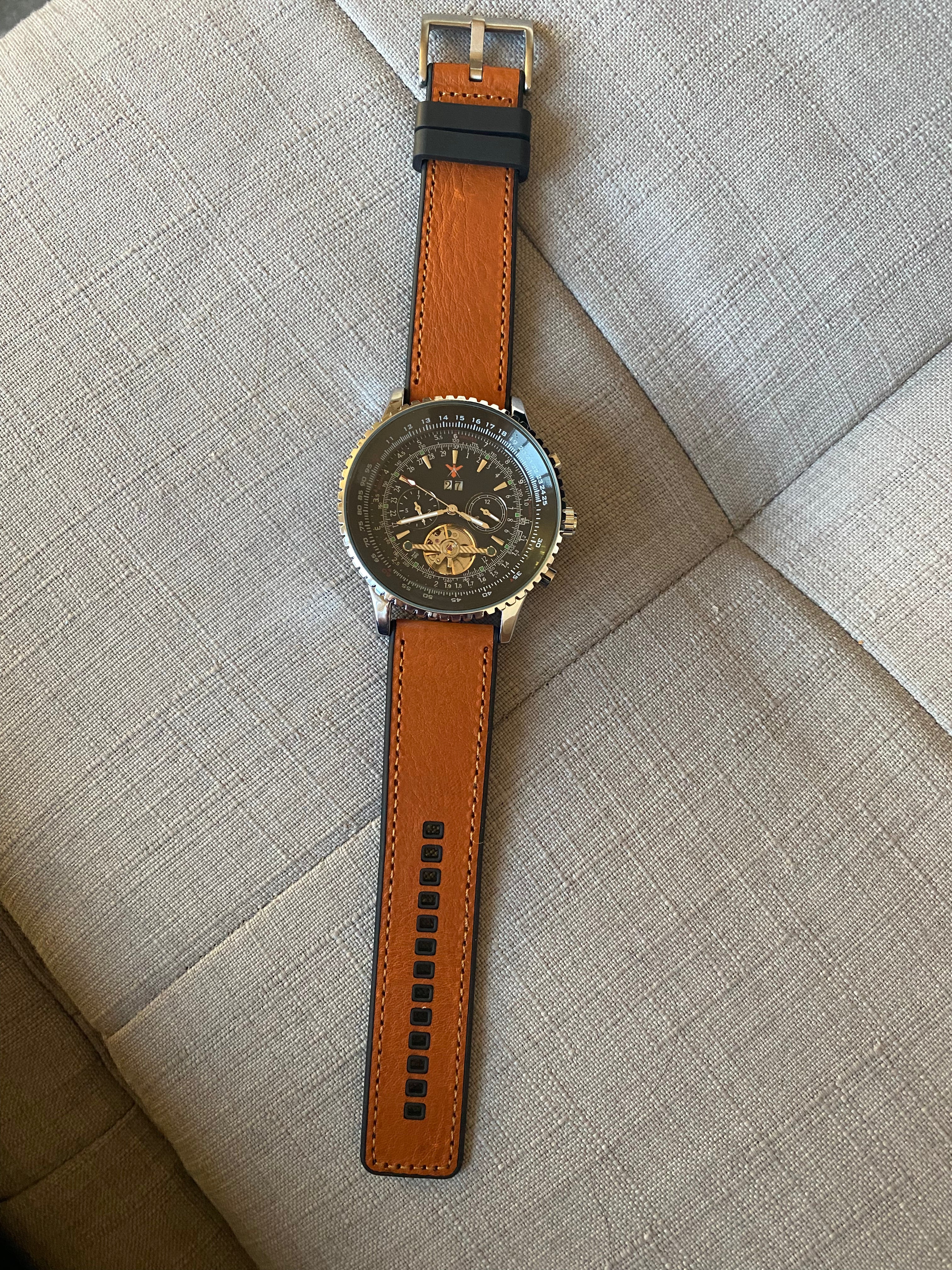 Nightwing Timepiece - 50mm Automatic Tourbillon Watch My Store