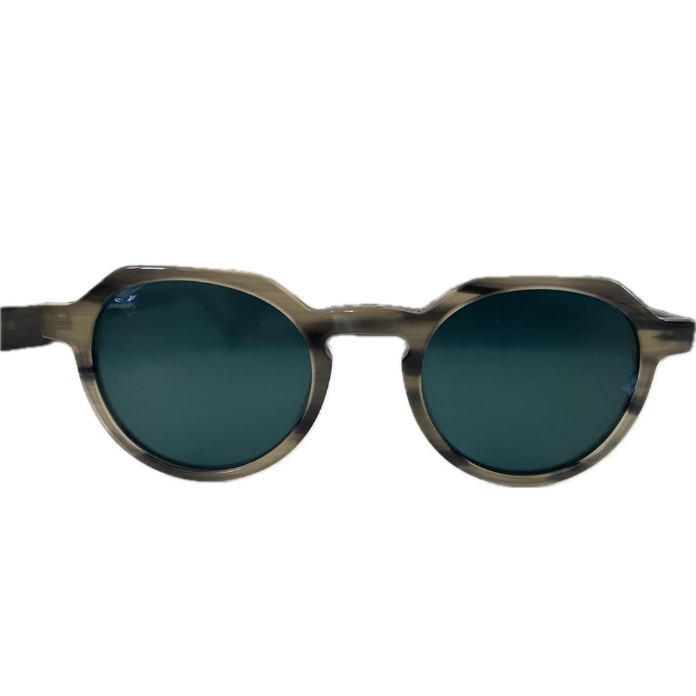 Charcoal retro sunglasses Acetate Frame Glasses Polarized - Eques Timepieces