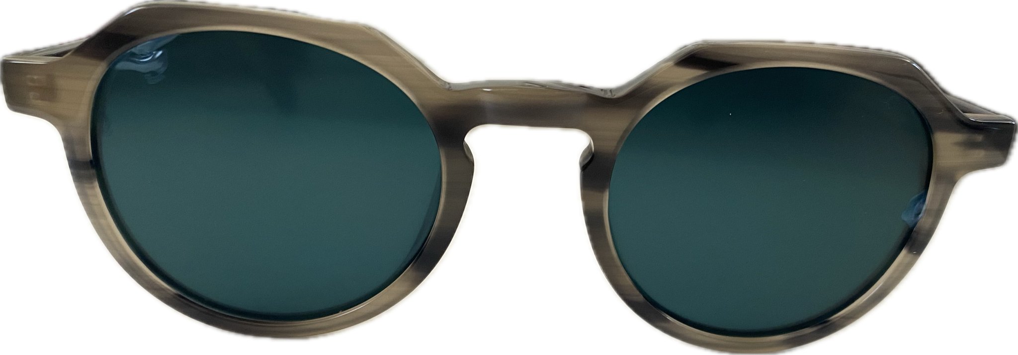 EQUES Timepieces polarized charcoal sunglasses with lightweight acetate frame