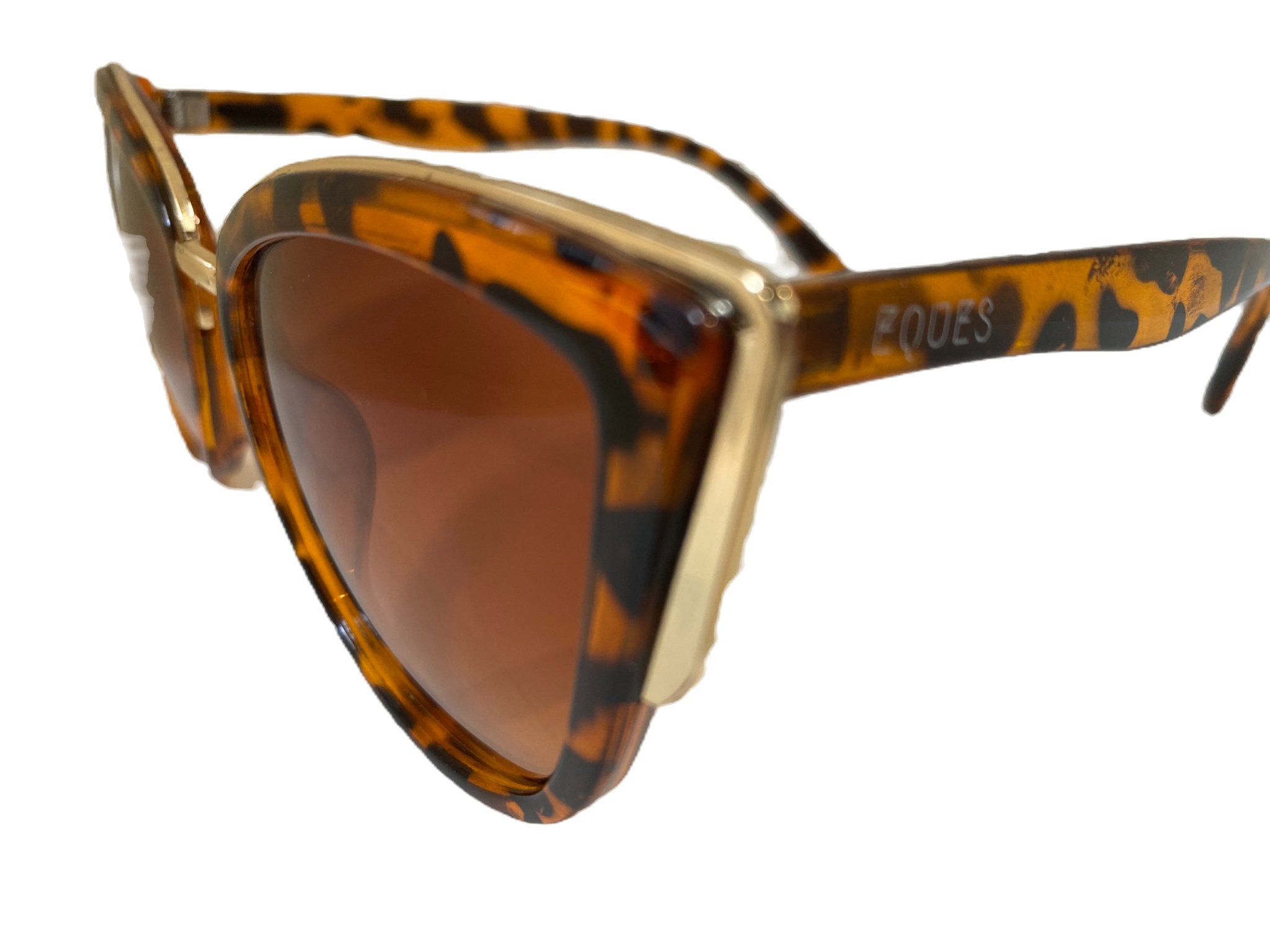 Cheetah Cat Eyes Sunglasses Polarized Acetate Frame Glasses