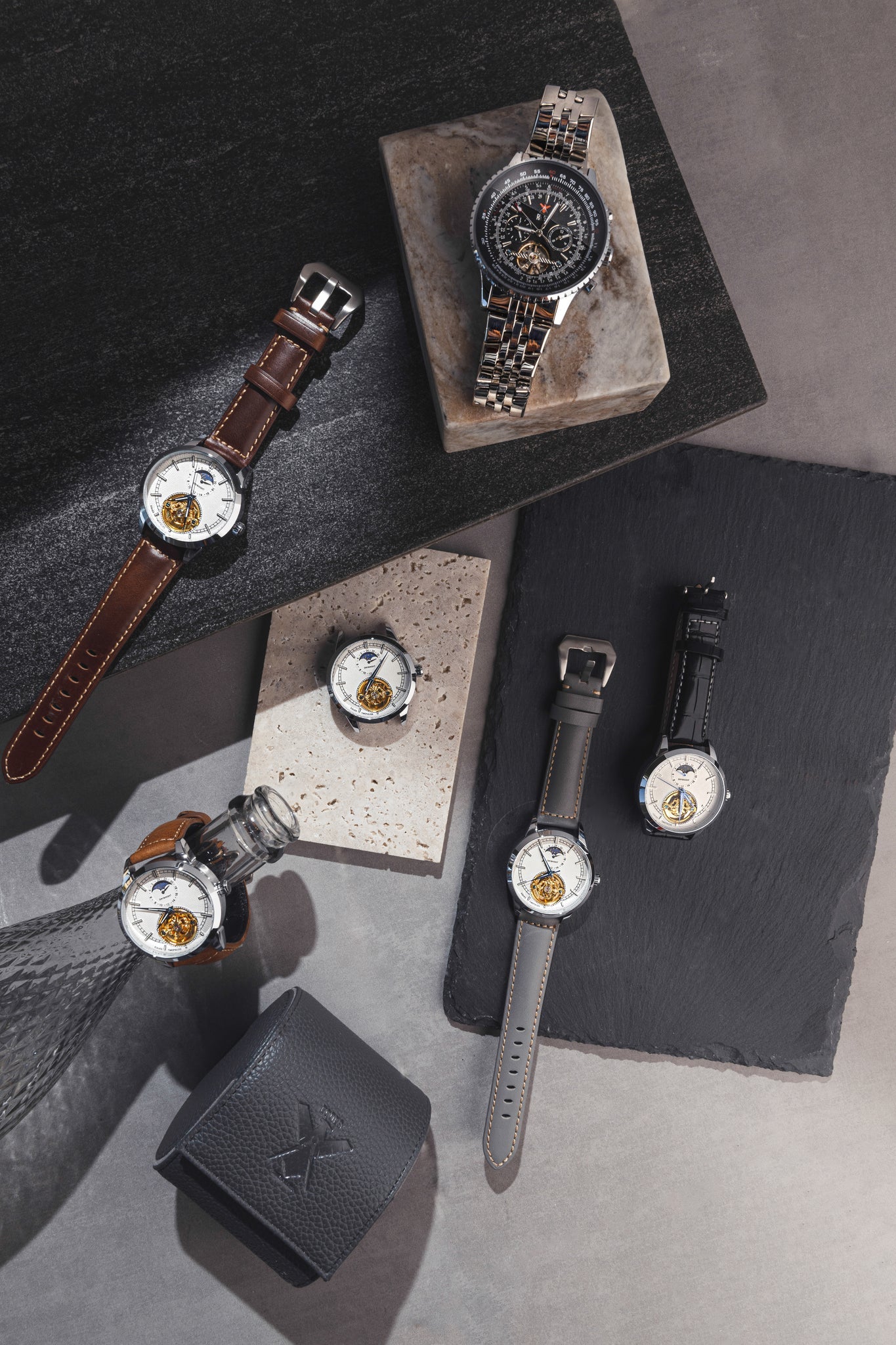 43mm Templar Timepiece - 50mm Nightwing timepiece - EQUES Timepiece