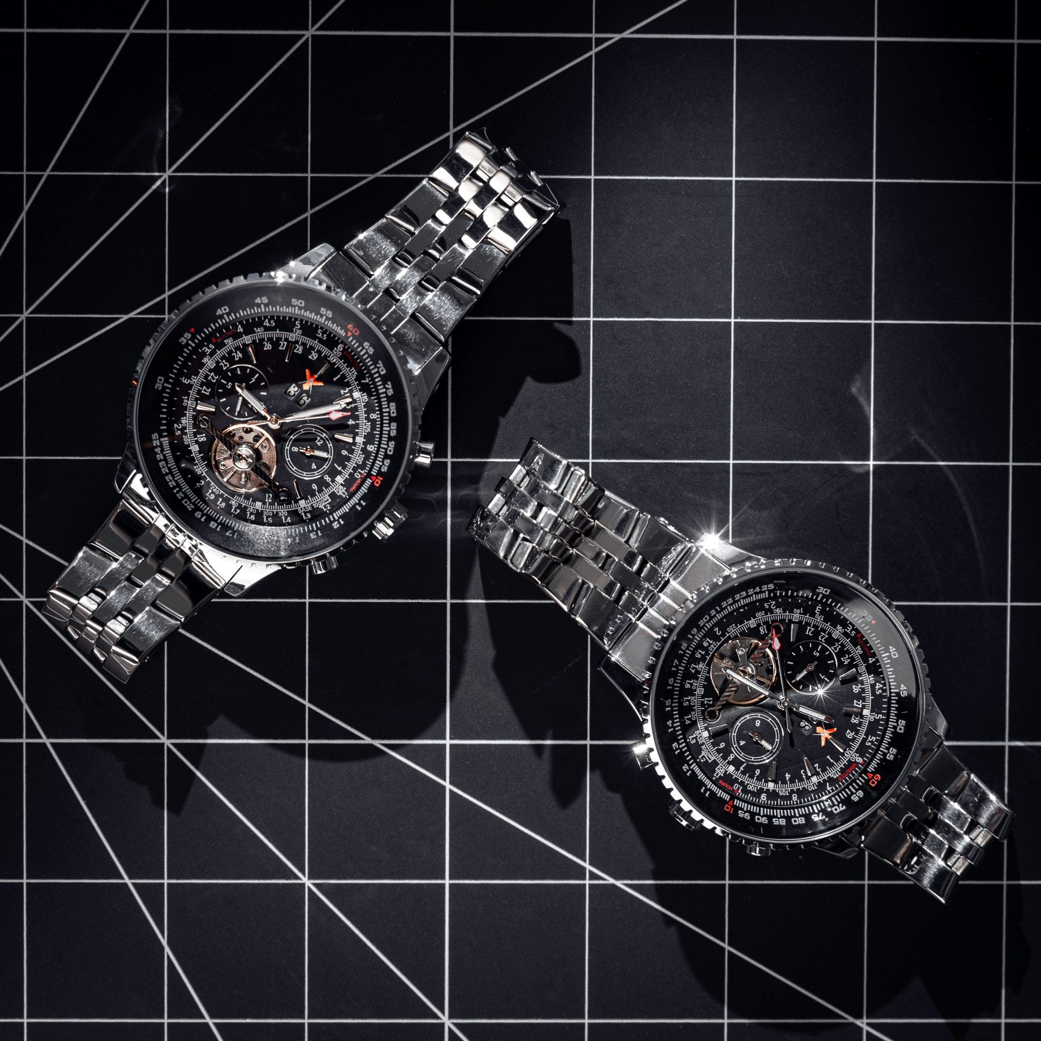 Nightwing Timepiece - 50mm Automatic Tourbillon Watch - Eques Timepieces