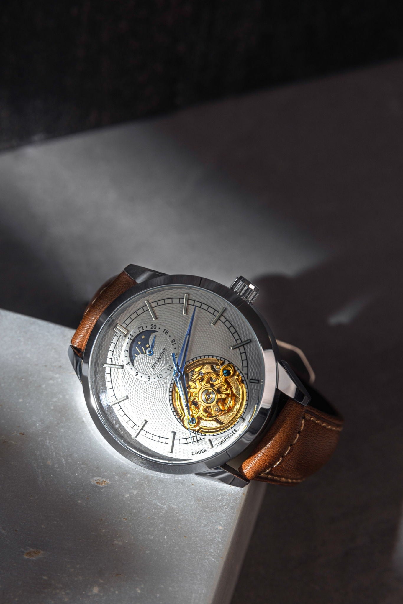 Templar Timepiece - 43mm Automatic Tourbillon Watch - Eques Timepieces