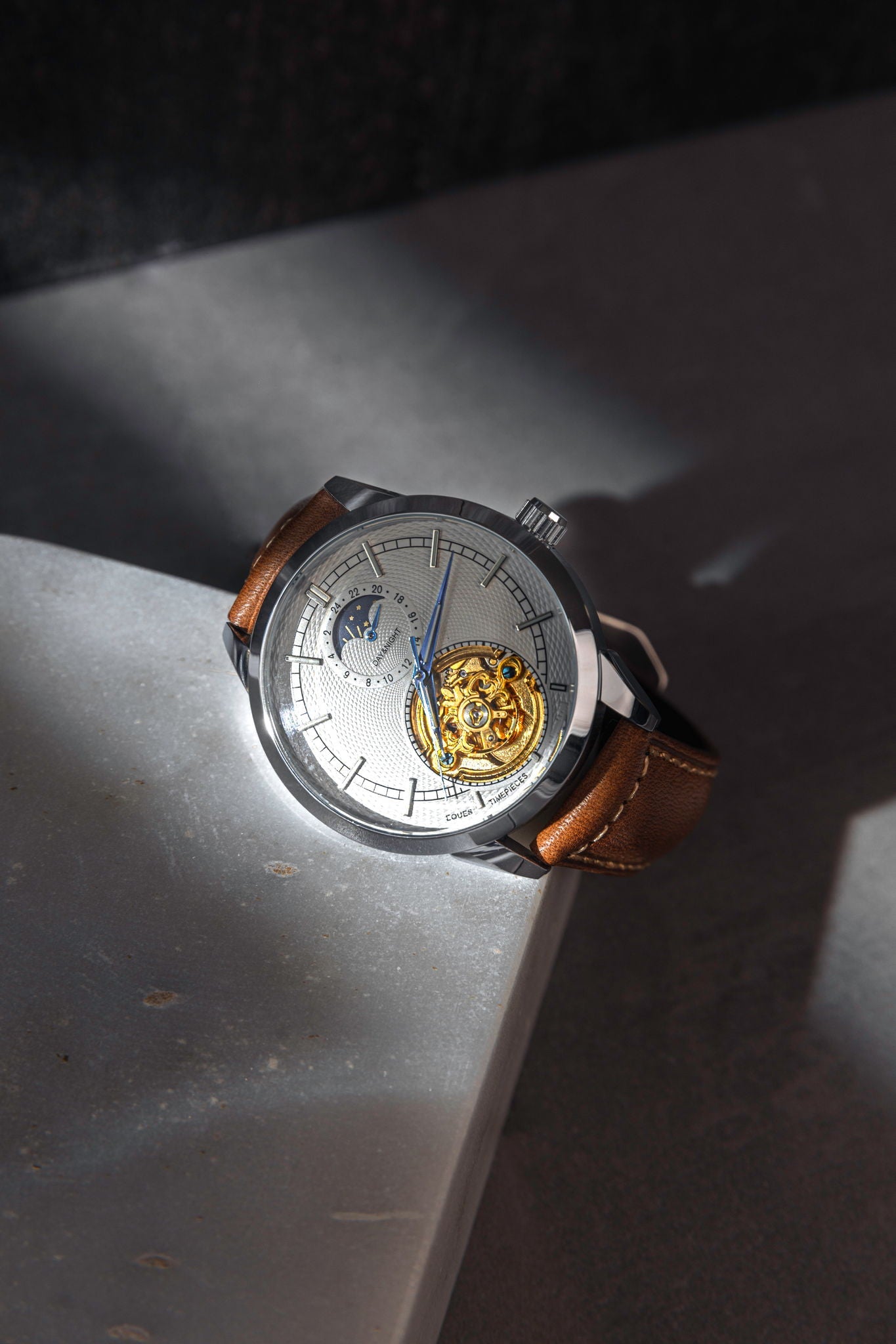 
                  
                    Templar Timepiece - 43mm Automatic Tourbillon Watch & Strap Bundle
                  
                