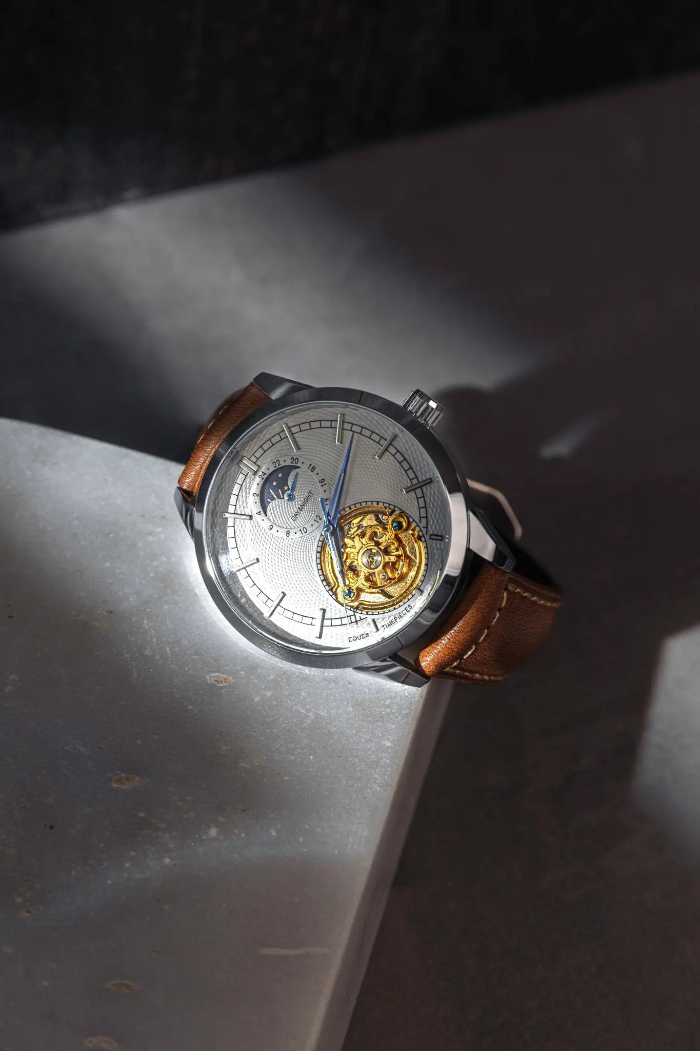 Templar Timepiece - 43mm Automatic Tourbillon Watch & Strap Bundle My Store