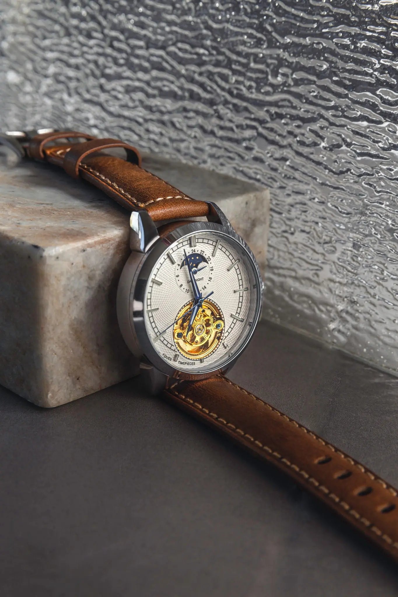 Templar Timepiece - 43mm Automatic Tourbillon Watch & Strap Bundle My Store