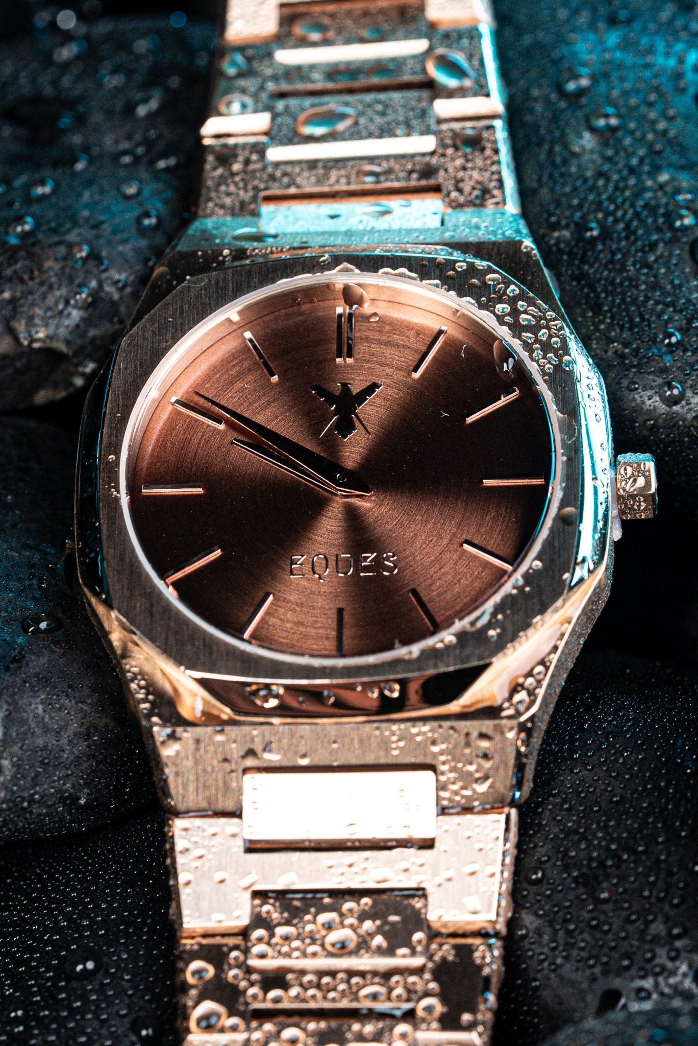 The Merovingian 40mm - Rose Gold Watch - Eques Timepieces