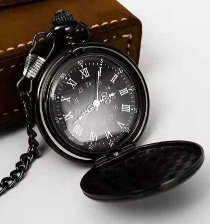 Midnight Noir Pocket Watch