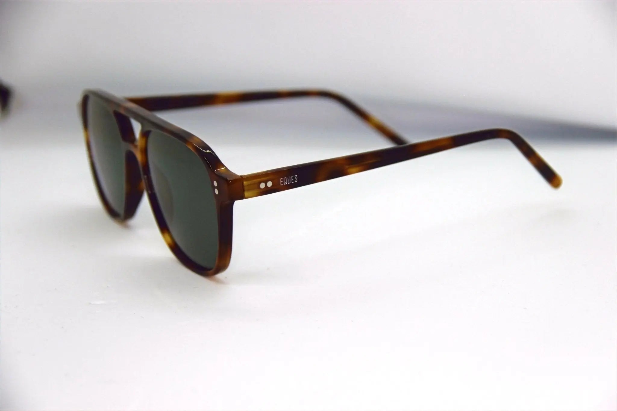 Brown Camo Director Cut Sunglasses - Polarized Acetate Frame Glasses - Eques Timepieces