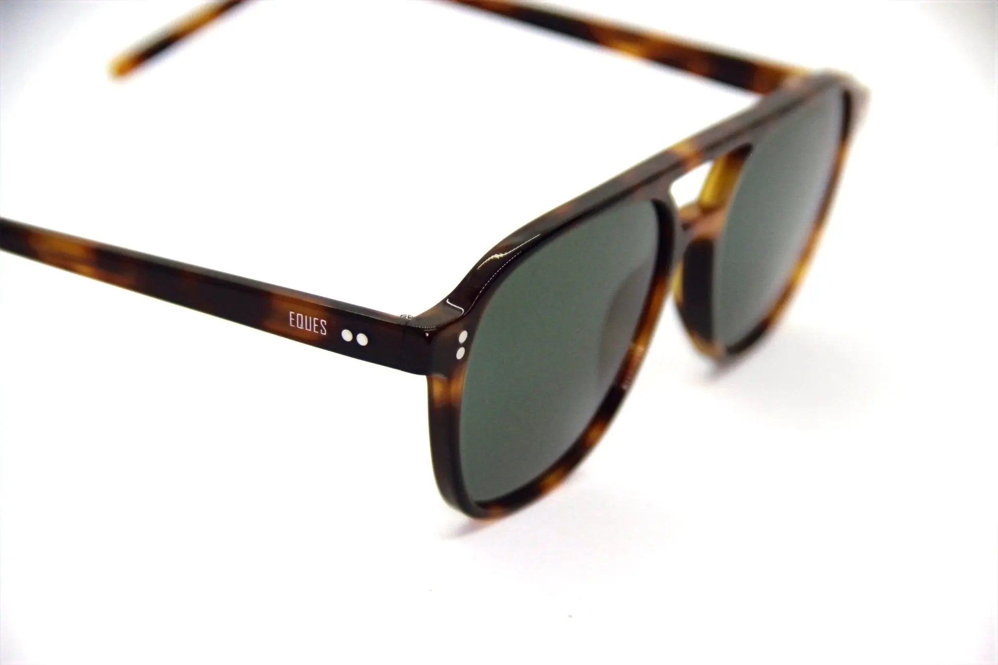 Brown Camo Director Cut Sunglasses - Polarized Acetate Frame Glasses - Eques Timepieces