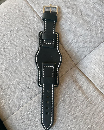 LEATHER BUND STRAP - Eques Timepieces