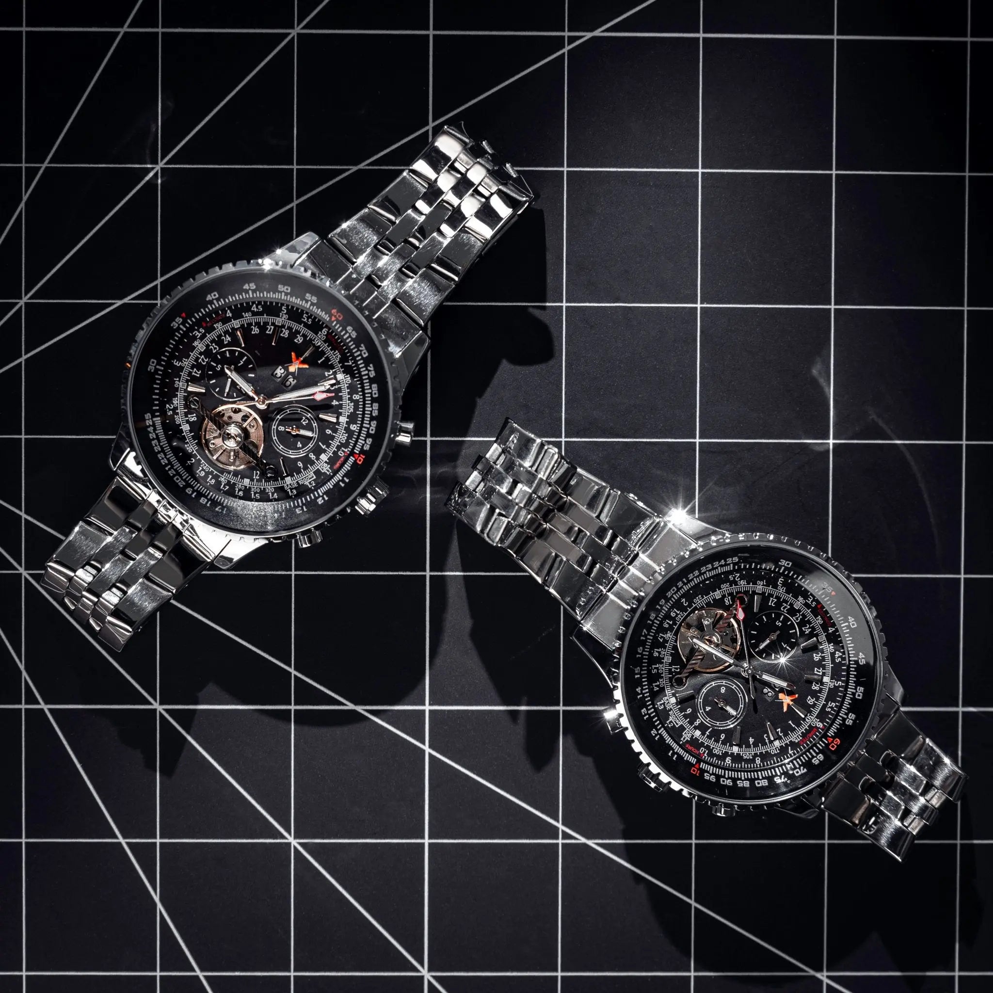 50mm Nightwing timepiece - EQUES Timepiece