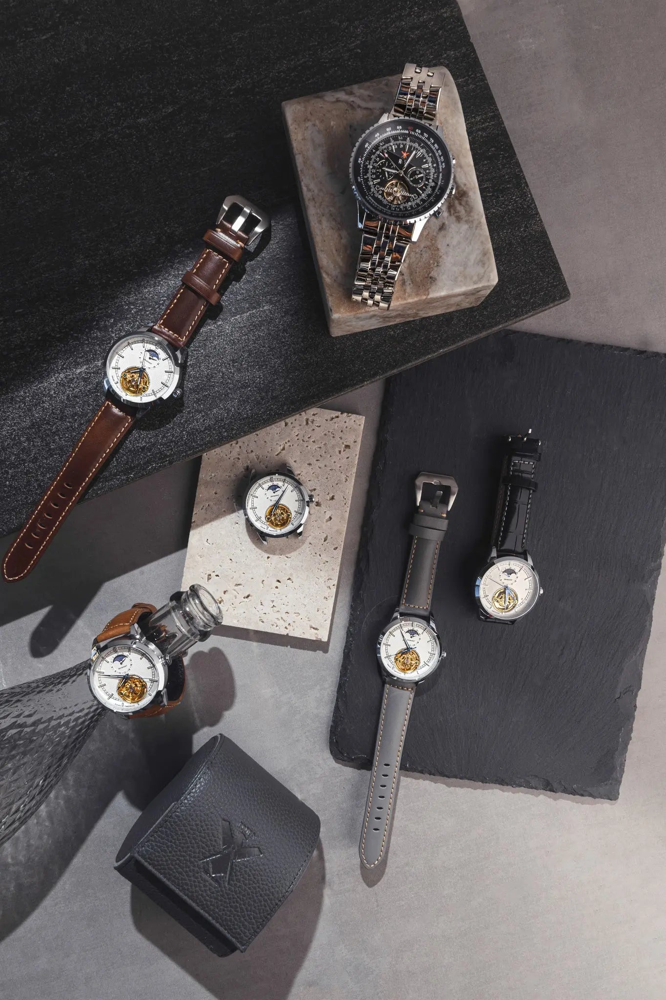 43mm Templar Timepiece - 50mm Nightwing timepiece - EQUES Timepiece