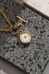 TALISMAN WATCH NECKLACE - Gold