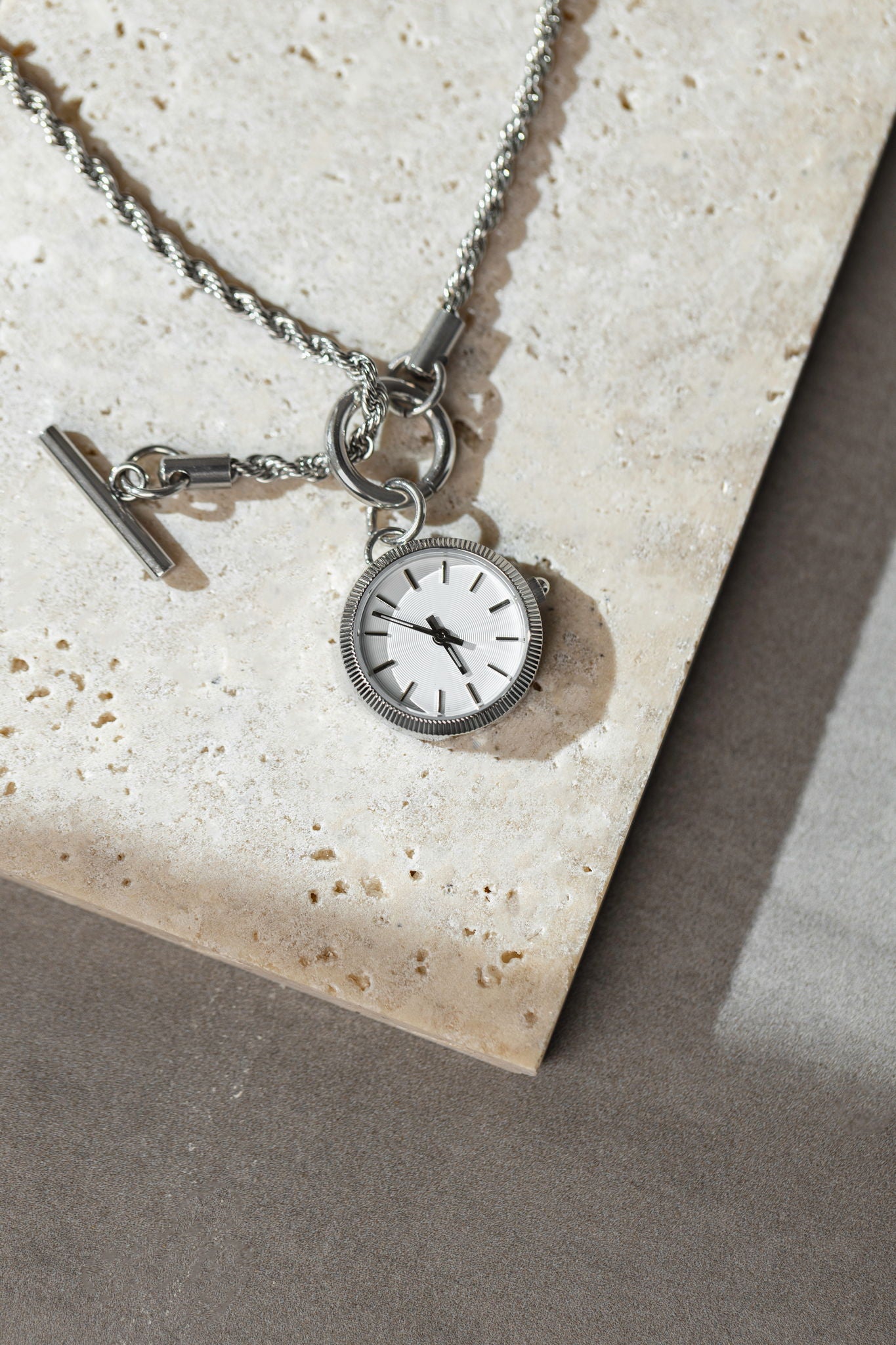 TALISMAN WATCH NECKLACE Silver Eques Timepieces