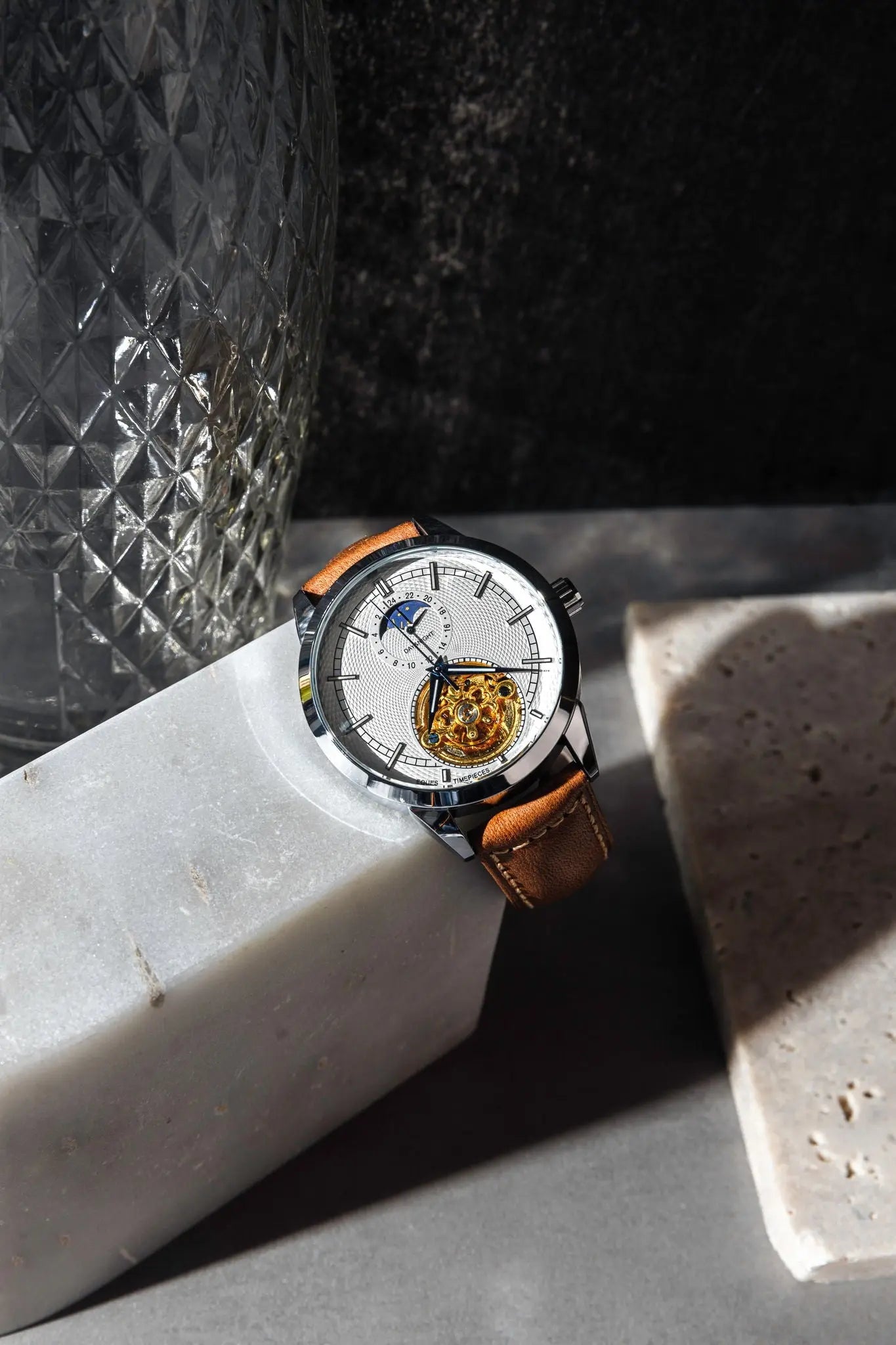 Templar Timepiece - 43mm Automatic Tourbillon Watch & Strap Bundle My Store