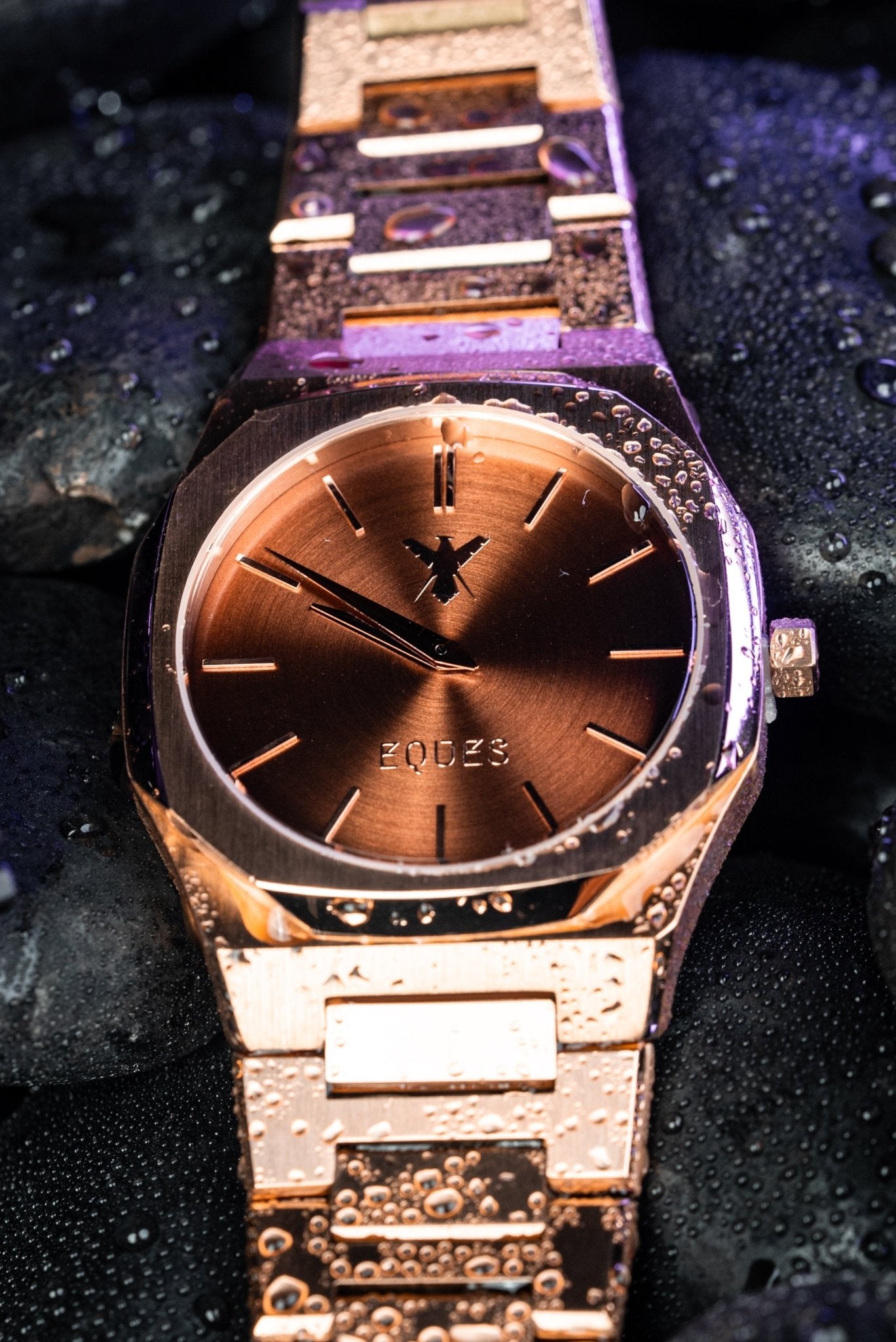 The Merovingian 40mm - Rose Gold Watch - Eques Timepieces