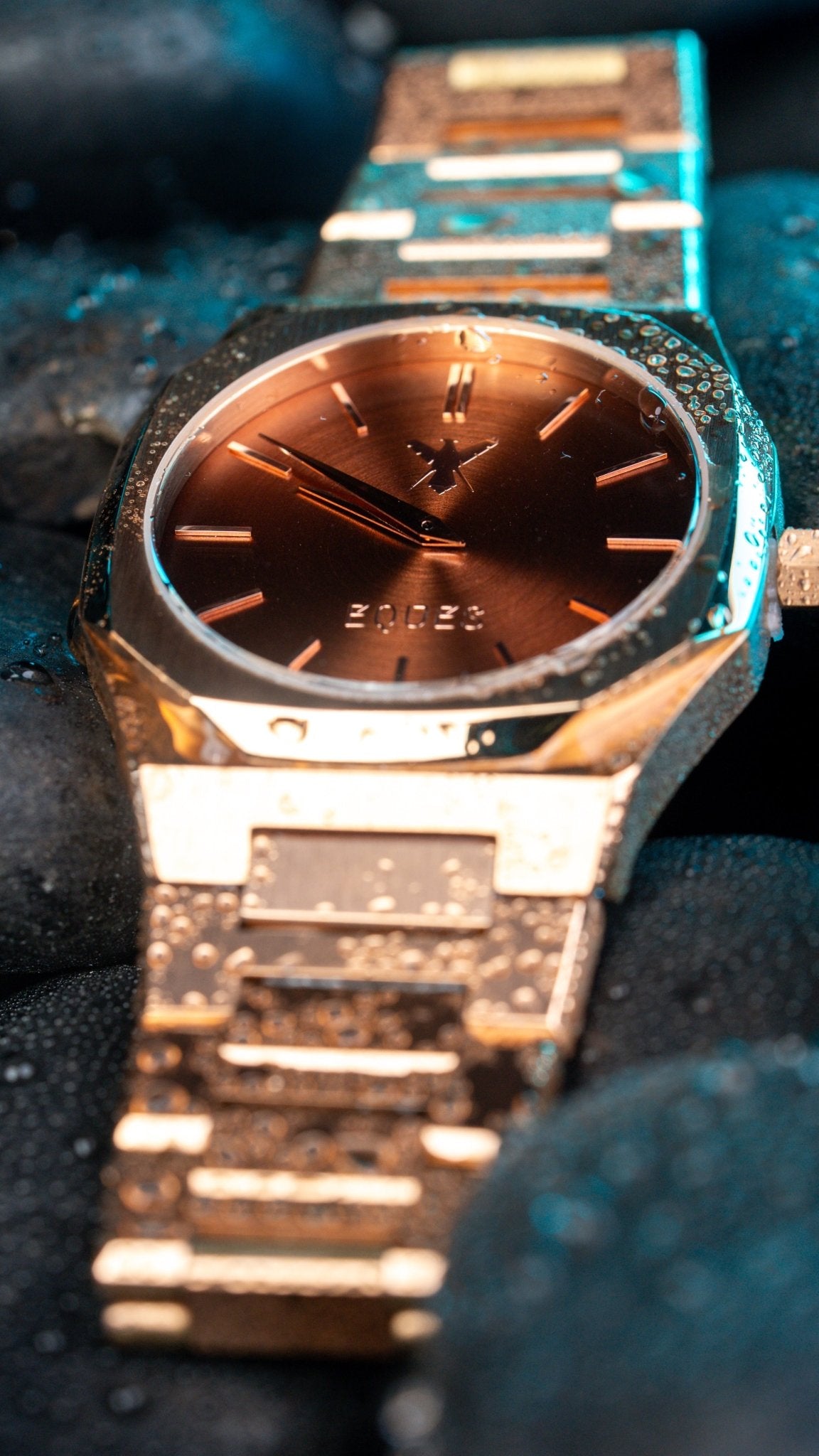 The Merovingian 40mm - Rose Gold Watch - Eques Timepieces